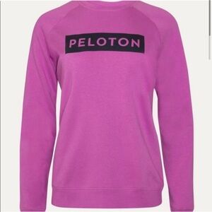 Peloton crew neck sweatshirt size M